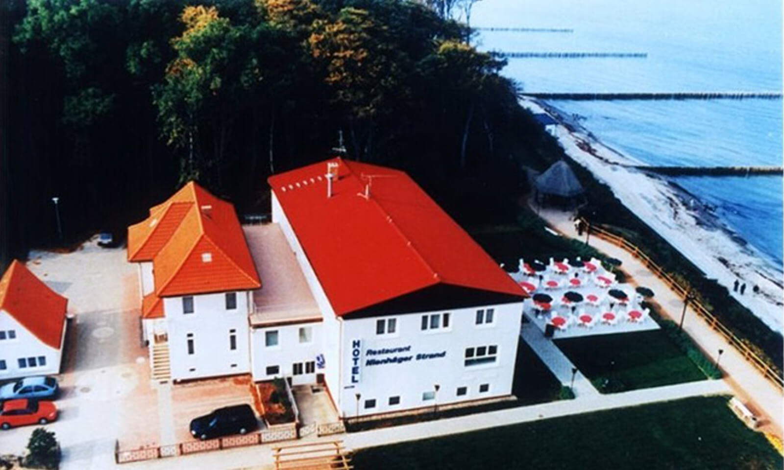 Hotel an der Ostsee, günstige Zimmer direkt an der Ostsee online buchen, Nienhäger Strand Hotel